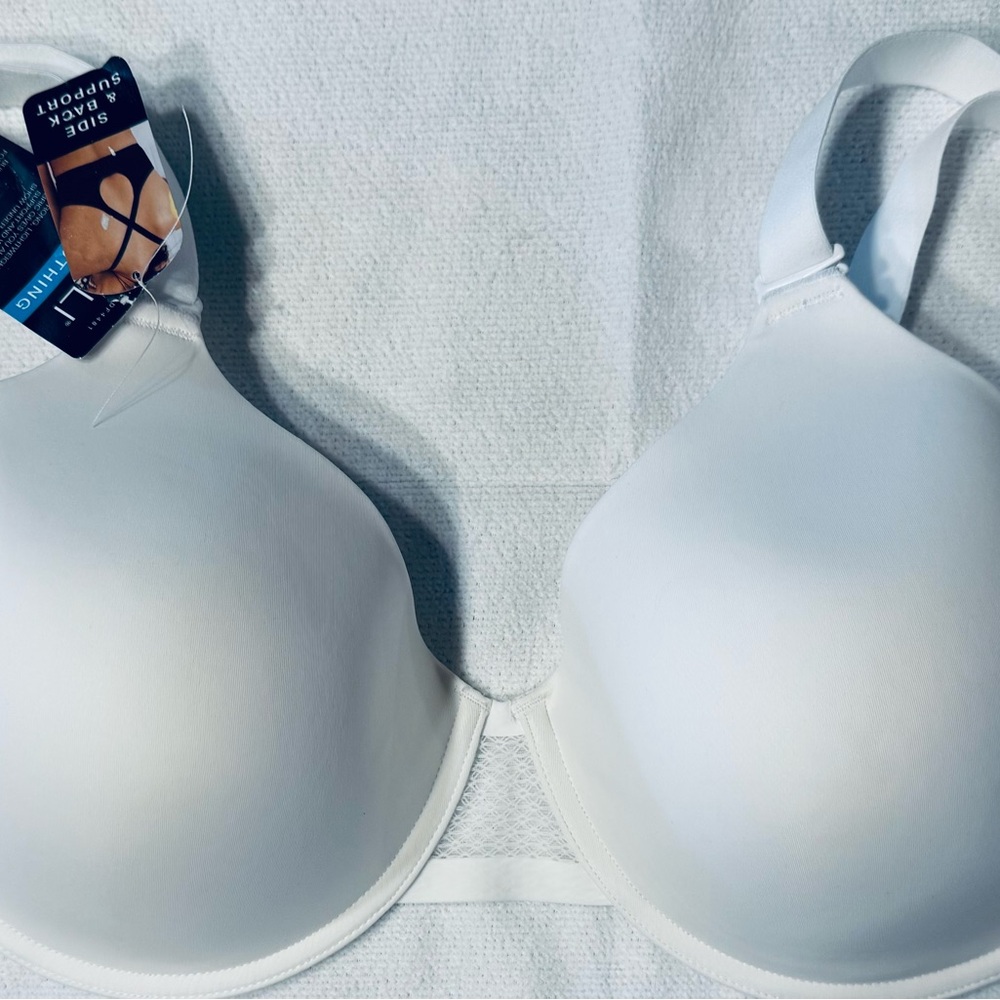 Bali White Full Coverage T-Shirt Bra
